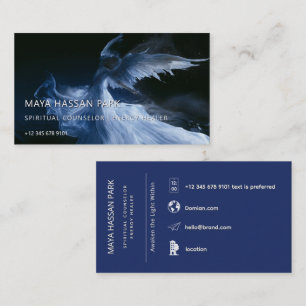 Wings of Light   Winged Angel Business Card