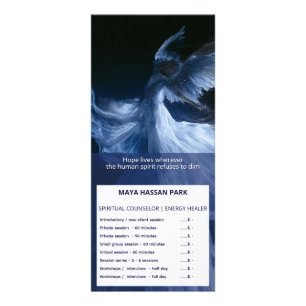 Wings of Light   Winged Angel Rack Card