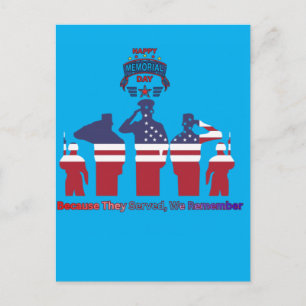 Wings of remembrance azure postcard