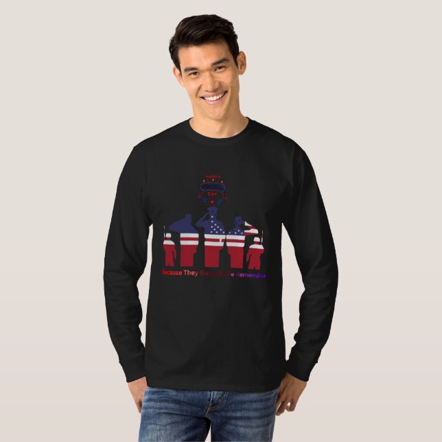 Wings of remembrance black T-Shirt (Front Full)