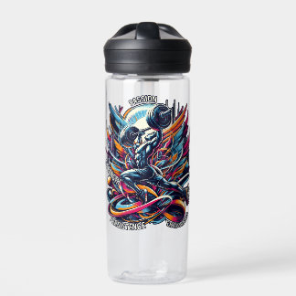 Wings of Strength Passion Power and Persistence Water Bottle