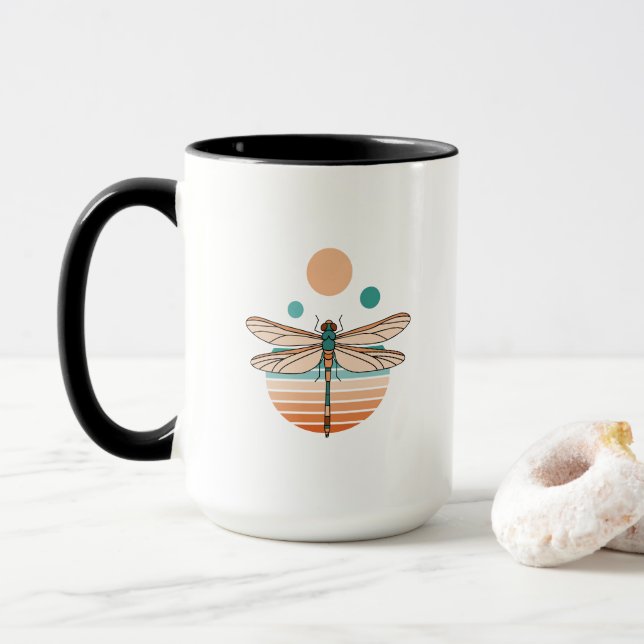 Wings of Sunset Mug (With Donut)