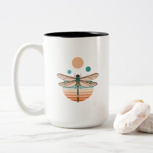 Wings of Sunset Two-Tone Coffee Mug