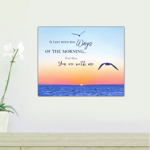 Wings of the morning photo print