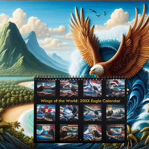 Wings of the World: 2025/2026 Eagle Calendar