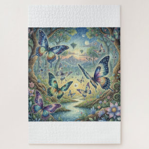 Wings of Wonder: A Butterfly Dreamscape Jigsaw Puzzle