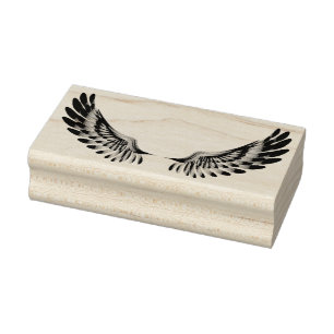 Wings Rubber Stamp