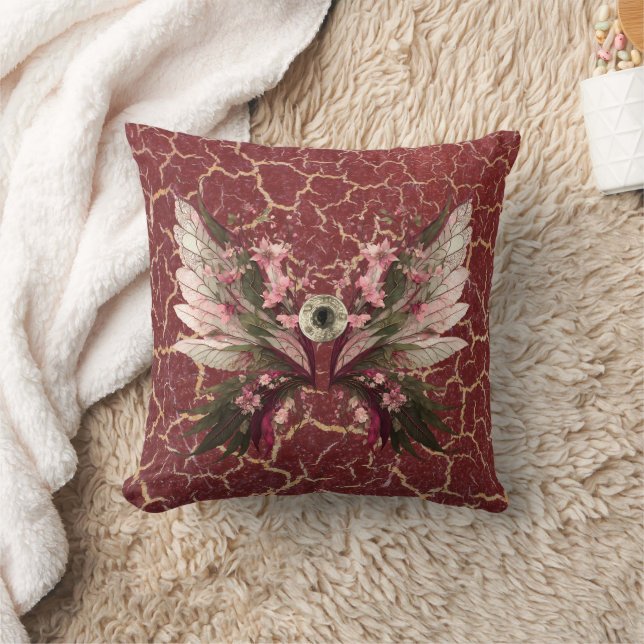 Wings Throw Pillow (Blanket)