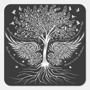 Wings To Fly Set of 20 Stickers