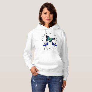 Wings Unfold: Butterfly-Inspired Women's Design Hoodie