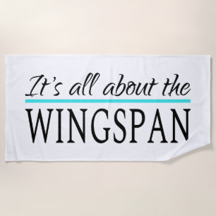 Wingspan Beach Towel