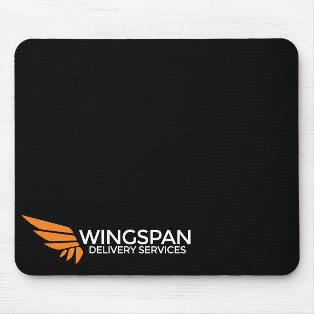 WINGSPAN Delivery Services logo mousepad (Front)