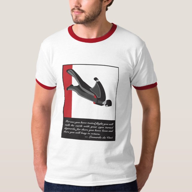 Wingsuit Skydive Apparel T-Shirt (Front)