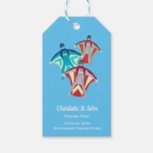 Wingsuit Skydiving Themed Gift Tags