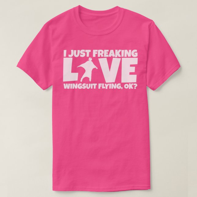 Wingsuiting Joke Wingsuit Basejumping4  T-Shirt (Design Front)