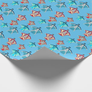 Wingsuits Skydivers Wrapping Paper