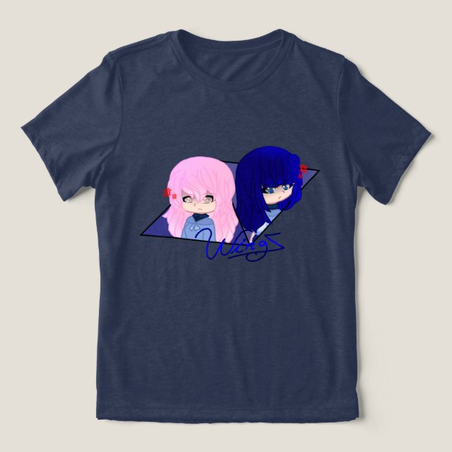 Wingz Enemies Tri-Blend Shirt (Design Front)