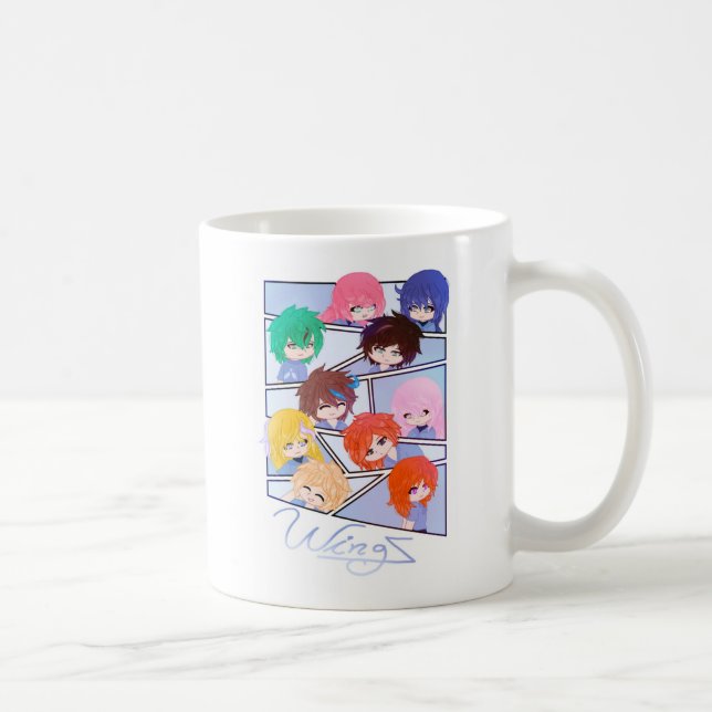 Wingz Multi Characters Mug (Right)