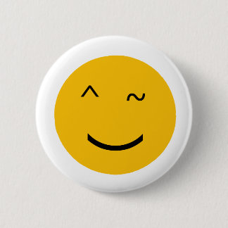 Wink 6 Cm Round Badge
