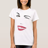 wink and smile