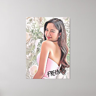 Wink of Freen Sarocha from Episode 12 of Gap  Canvas Print