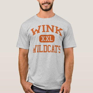 Wink - Wildcats - Wink High School - Wink Texas T-Shirt