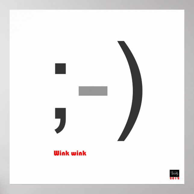 Wink Wink 1 Poster (Front)