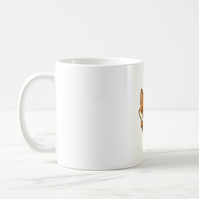 Winking fox mug (Left)