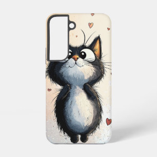 Winking Neko Magic Samsung Galaxy Case