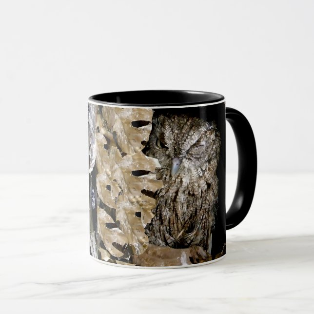 Winking Owl Mug (Front Right)