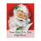Winking Santa Christmas List