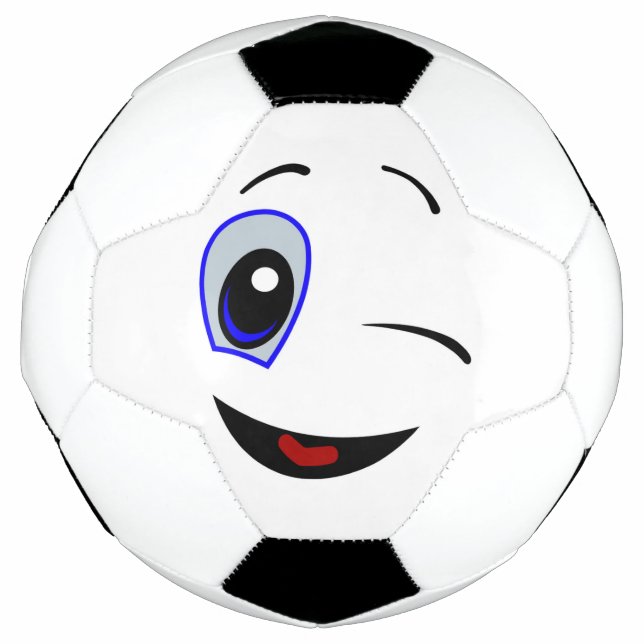 WINKING SMILEY FACE FOOTBALL (Front)