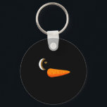 Winking Snowman Ornament Eyelashes Christmas Costu Key Ring<br><div class="desc">Winking Snowman Ornament Eyelashes Christmas Costume Face</div>