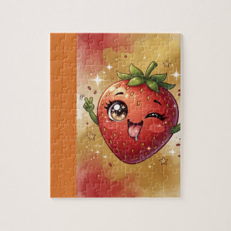 Winking Strawberry Jigsaw Puzzle