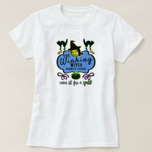 Winking Witch Midnite Lounge - Dark Style T-Shirt