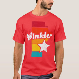 Winkler Manitoba Canada Vintage Distressed Souveni T-Shirt
