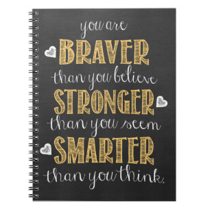 Winne the Pooh Quote Notebook
