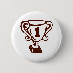 Winner - Champion 6 Cm Round Badge