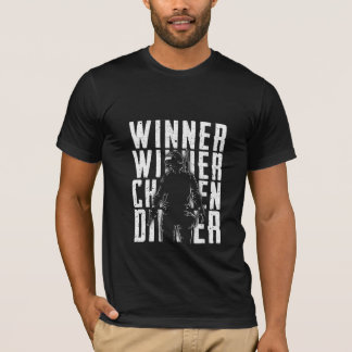 Winner Chicken Dinner – Funny Victory Design T-Shirt