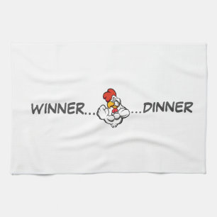 "Winner Dinner" Grill Towels Olympian Effort
