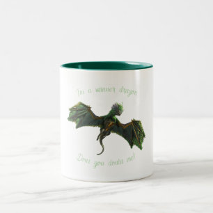 Winner dragon Two-Tone coffee mug
