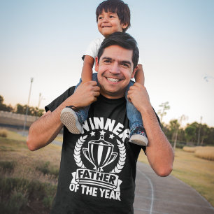 Winner Father of the Year – Celebrate the Best Dad T-Shirt