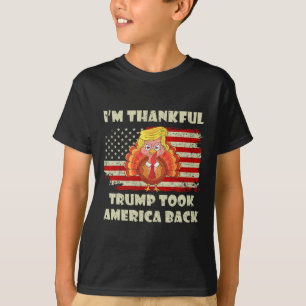 Winner I'm Thankful Trump Won Took America Ck Than T-Shirt