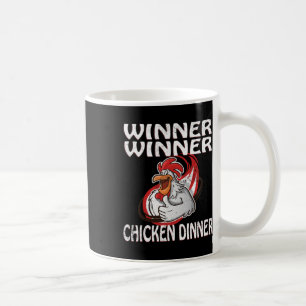 Winner Loser Video Game Chicken Dinner Game Player Coffee Mug