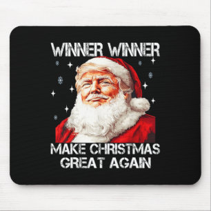 Winner Make Christmas Great Again Santa Funny Trum Mouse Mat