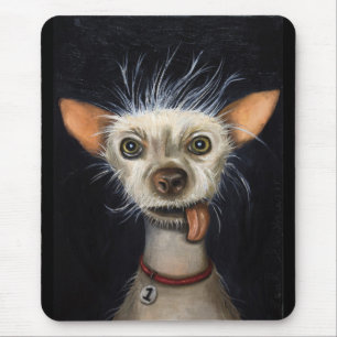 Winner of the Ugly Dog Contest 2011 Mouse Mat