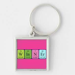 Winner periodic table name keyring