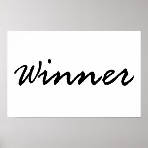 Winner Poster