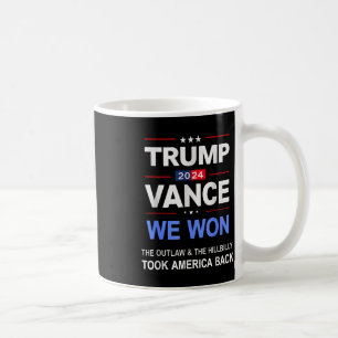 Winner Trump Vance We Won Took Byck America Keepsa Coffee Mug