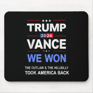 Winner Trump Vance We Won Took Byck America Keepsa Mouse Mat